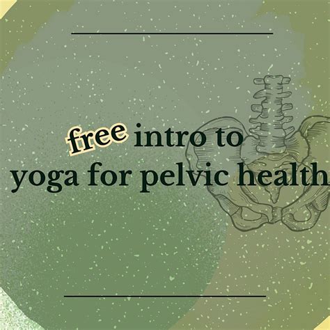 [Free] Intro to Yoga for Pelvic Health, January 9 2025 | Online Event ...