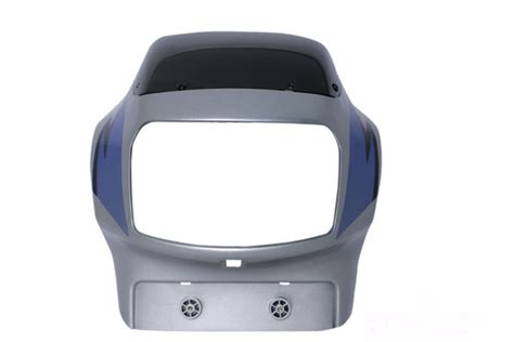 Headlight Visor With Glass Fit For TVS Victor Old Model Force Silver ...