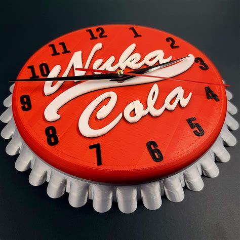 Nuka Cola Clock - Fan Art - 3D model by Makers Mashup on Thangs