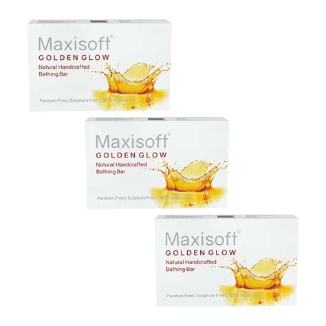 Buy MAXISOFT GOLDEN GLOW FACE WASH (100 ML - PACK OF 3)|REGAIN YOUR ...