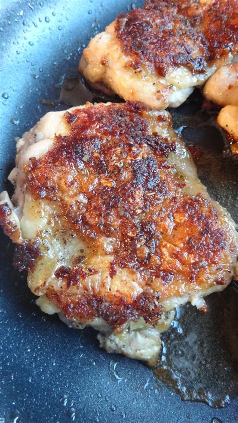 How Do You Pan Fry Chicken Thighs at Claire Grissom blog