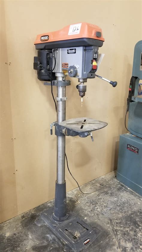 Ridgid DP-1550 Floor Stand Drill Press – Coast Machinery Group
