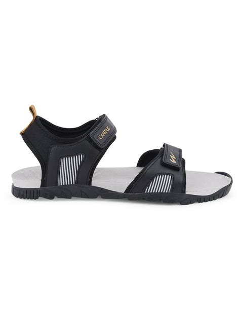 Buy Sandals For Men: Gc-2304-Blk-Golden | Campus Shoes