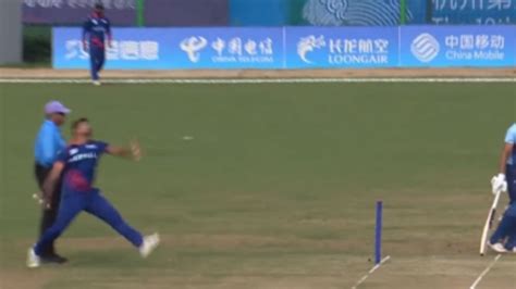 [WATCH] Karan KC bowls from well behind the popping crease to stun ...