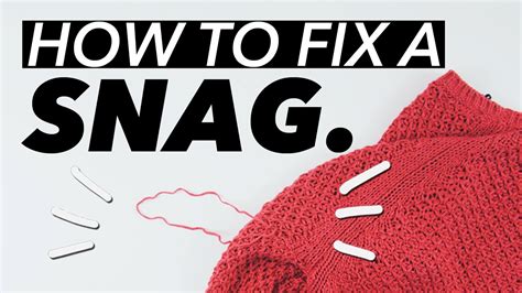 Fixing Snags Tutorial 的图像结果