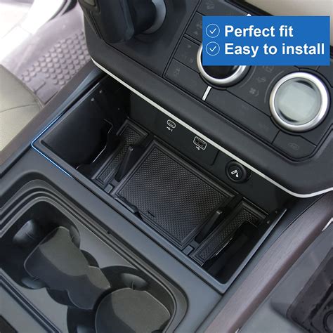 Upgraded Center Console Organizer Tray for Land Rover Defender 90 110 ...
