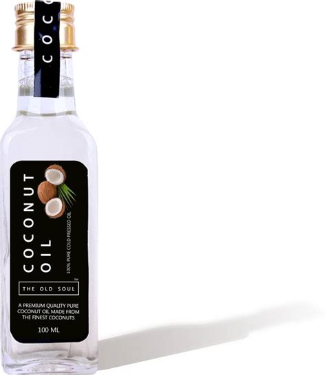 THE OLD SOUL | 100% Pure Cold Pressed Coconut Oil | Nariyal Ka Tel ...