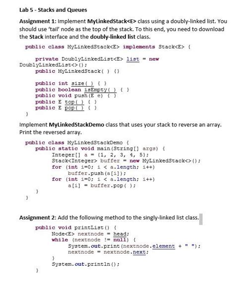 Image result for Develop a Code to Implement a Stack and Queue Using Linked List