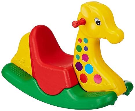 Amazon Brand - Jam & Honey Giraffe Ride-on | 2+ Multicolor : Amazon.in ...