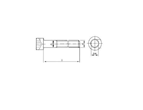 M16x100 İmbus Cıvata 8.8 Siyah (5 Adet) - Hemengelal.com