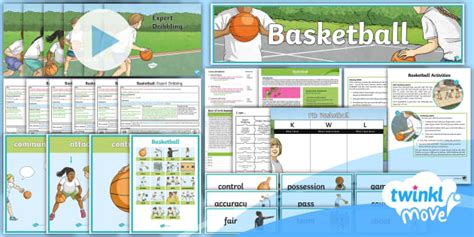 KS2 Basketball - Scoring in Basketball - Year 5 PE Lessons