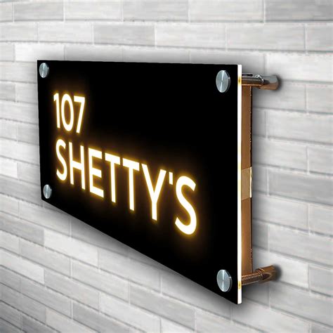 Buy Customized LED Name Plates On Nutcase - India
