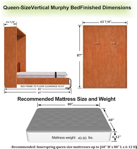 Bxmgr Queen Murphy Bed Kit Vertical Murphy Bed Kit Queen India | Ubuy
