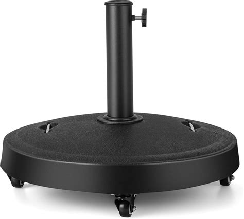 Amazon.com : Giantex Umbrella Base with Wheels, 52 lbs Heavy Duty ...