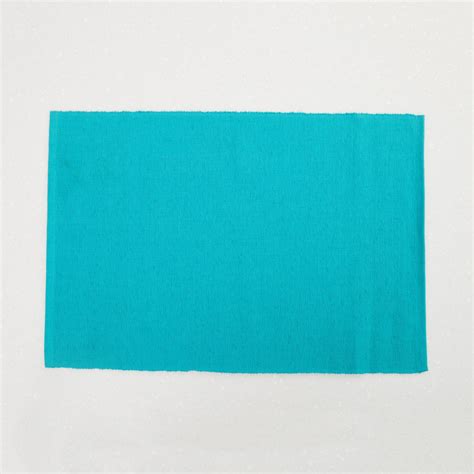 Buy Kale Textured Placemat - Cotton - Placemat 48 cm x 33 cm -Blue from ...