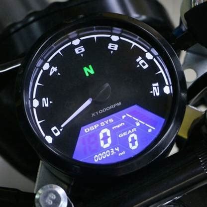 BIKE WORLDS ROYAL ENFIELD SPEEDO METER DIGITAL Digital Speedometer ...
