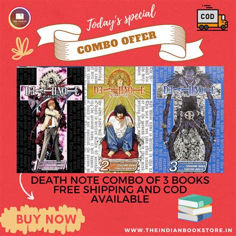 DEATH NOTE COMBO: 3 BOOKS – The Indian Book Store