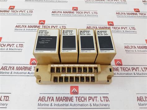 Omron 61F-g3 Floatless Level Switch With 61F-11 Relay Unit – Aeliya ...