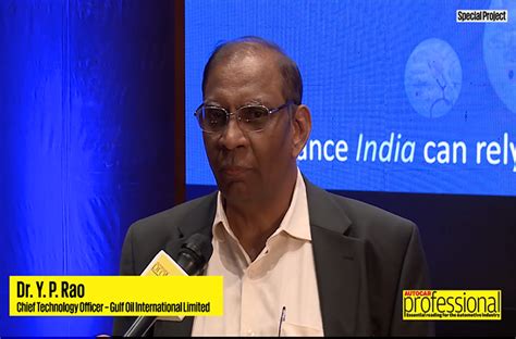 Gulf Oil International’s Y P Rao | Special Project | Autocar ...