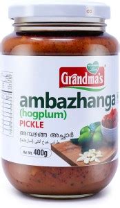 Grandmas Authentic Kerala Style Ambazhanga Hog Plum Pickle Price in ...