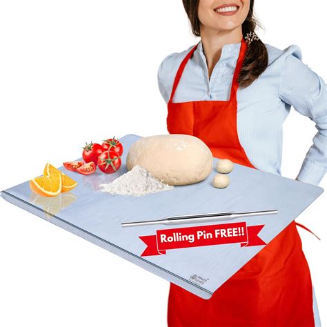 Buy Moms Craft Countertop Stainless Steel Chopping Board 420×325 mm ...