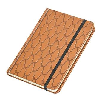 FIS Notebook With Elastic Band Italian PU Cover, Ivory Paper, 5 mm ...