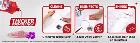 Harpic Bathroom Cleaner Liquid, Floral - 1 Litre | New Thicker Bathroom ...