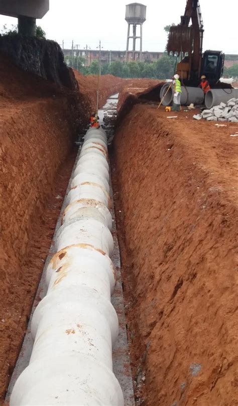 市政排水管道安装-客户案例-无缝钢管-热扩钢管-合金钢管-沧州中正管道有限公司