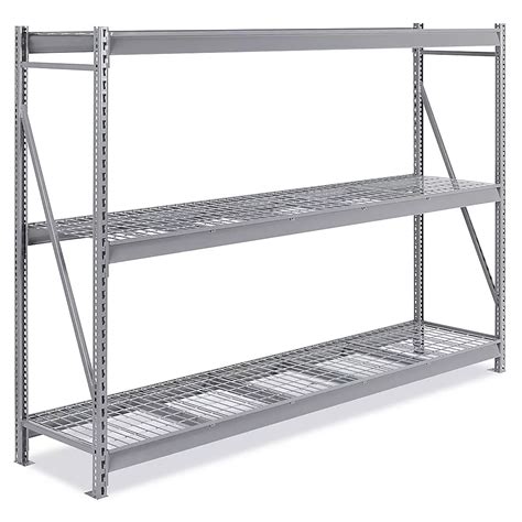 Bulk Storage Rack - Wire Decking, 96 x 24 x 72" H-4322 - ULINE