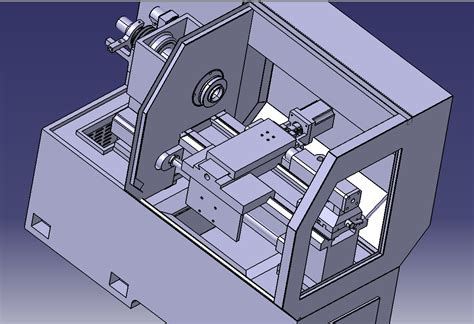 五轴机床3D模型图下载_凡一商城