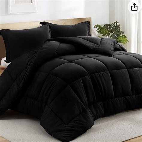 Black bedding | Bed comforters, Bed comforter sets, Black bedding