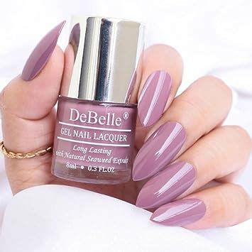 Buy DeBelle Gel Nail Polish Majestique Mauve (Mauve Nail Paint)|Non UV ...