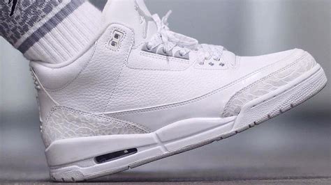 2007's All-White Air Jordan 3 "Pure Money" Returns In 2025 ...