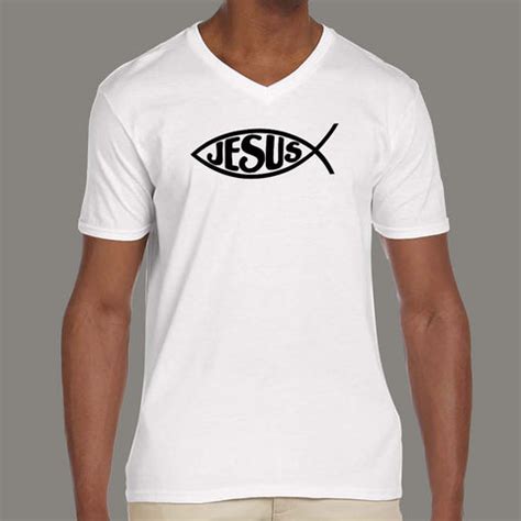 Jesus Fish Men's Christian T-shirt – TEEZ.in