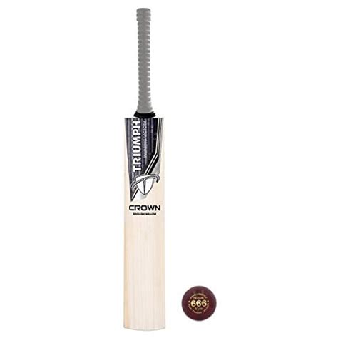 Buy TRIUMPH Crown English Willow Professional Cricket BAT for Mens ...