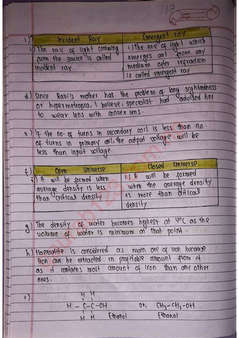 Science Model for Class 10 的图像结果