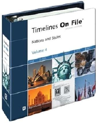 Timelines on File v. 4 : Facts On File: Amazon.in: Books