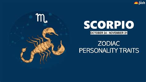 Personality Test: Scorpio Zodiac Sign Personality Traits and Suitable ...