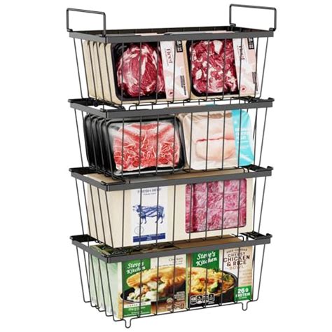 Image result for Freezer Baskets Stackable