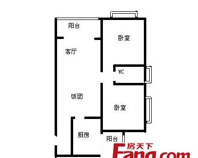 66平米的小户型两房，看似简单却舒适迷人！-中国木业网