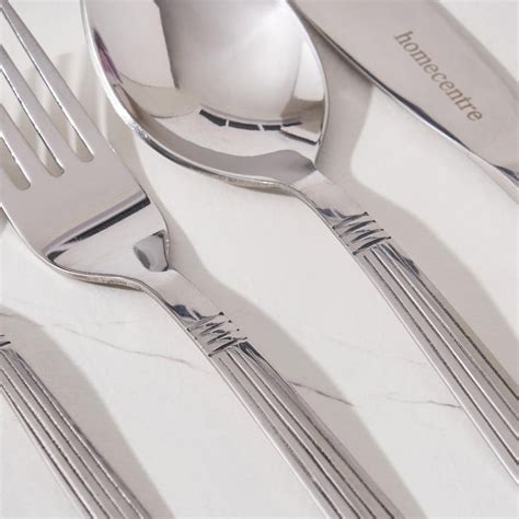 Buy Glister Ashton 24Pcs Stainless Steel Cutlery Set from Home Centre ...