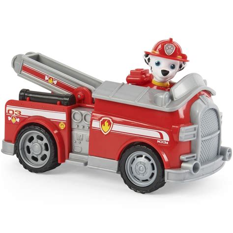 Set figurina cu vehicul Paw Patrol - Marshall, Fire Truck - eMAG.ro