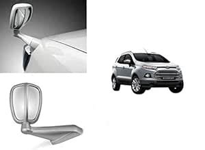 Pal Auto Silver Color Ecosport Front Fender Bonnet Mirror SUV Wide ...