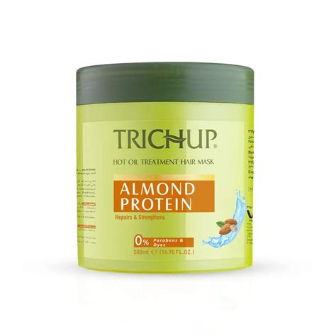 Trichup Almond Protein Fresh Hair Mask For All Hair Types (500 Ml ...