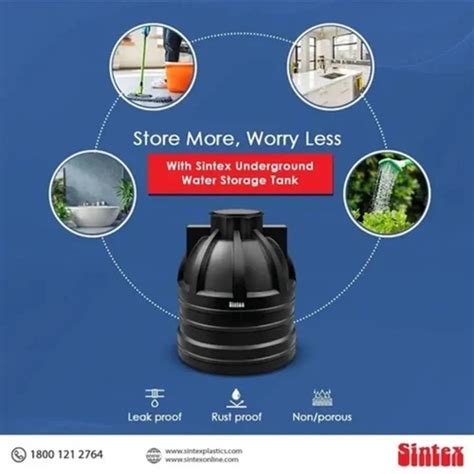 Underground Water Storage Tanks - UGWT 400-01 Sintex Underground Water ...