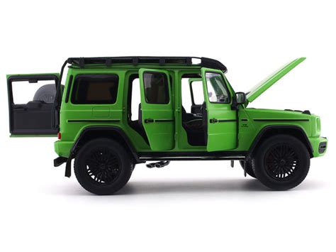 Mercedes-Benz G Class G63 AMG 4x4 green 1:18 iScale diecast Scale Model ...