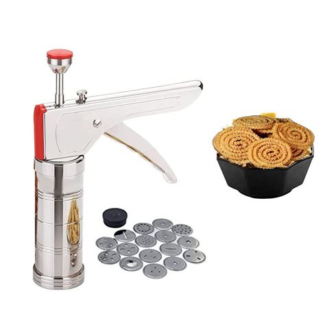 Buy Stainless Steel Kitchen Press/ Sev Maker / murukku Maker / chakli ...