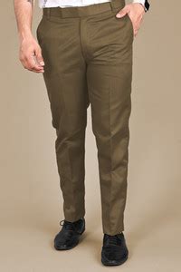 MANCREW Regular Fit Men Brown Trousers - Buy MANCREW Regular Fit Men ...