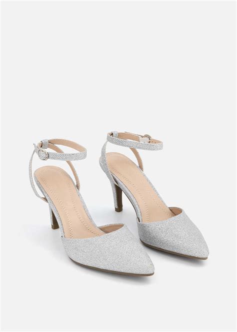 Ankle Strap Shimmer Court Shoes | Woolworths.co.za