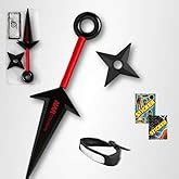 Toyzia Naruto Ninja Cosplay Set - Kunai Knife,Headband, Shuriken & Free ...